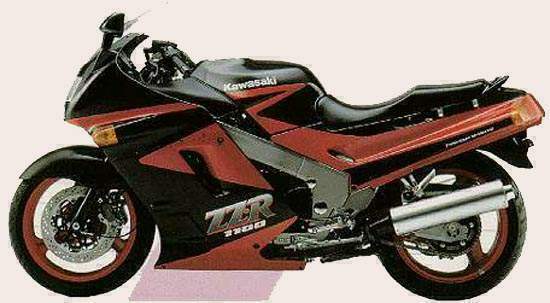 Мотоцикл Kawasaki ZZ-R 1100  C 1992