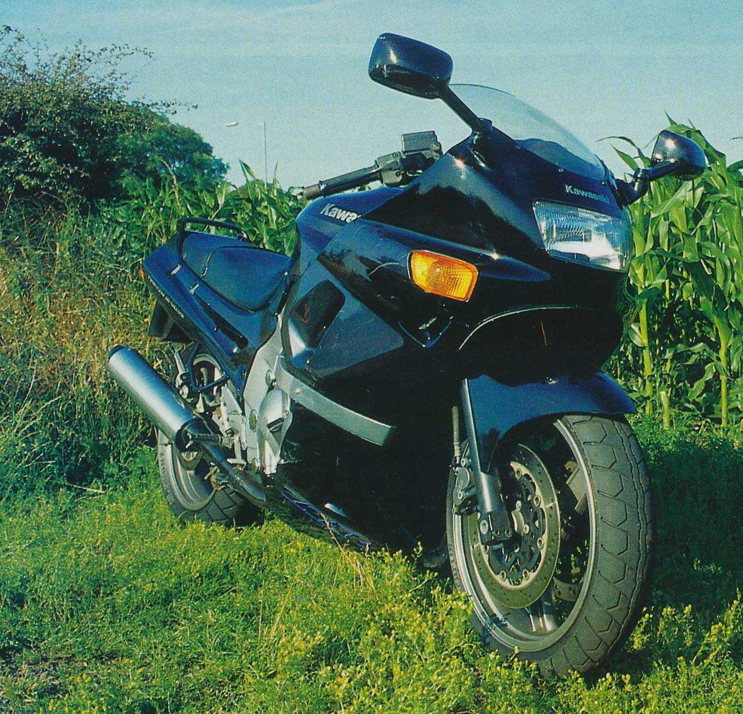 Мотоцикл Kawasaki ZZ-R 400 1995 фото