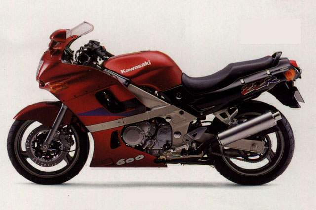 Мотоцикл Kawasaki ZZ-R 600 1994