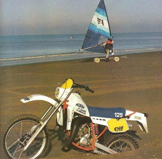 Мотоцикл KTM 125 GS Enduro 1991