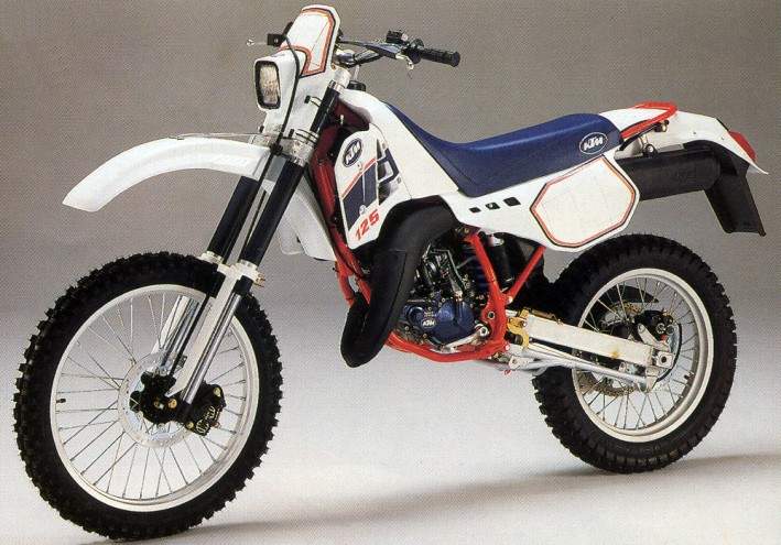 Мотоцикл KTM 125 GS Enduro 1997