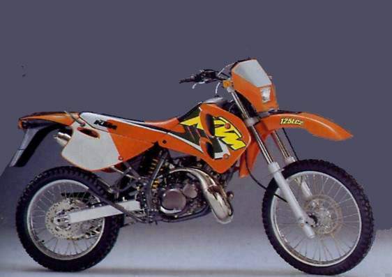 Мотоцикл KTM 125 LC2 1998