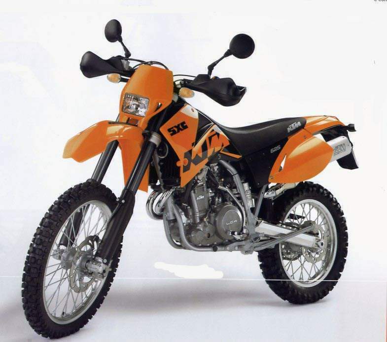 Мотоцикл KTM 625 SXC 2002 фото