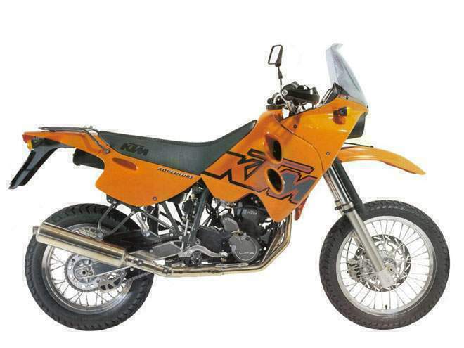 Мотоцикл KTM 640 LC4 Adventure R  1999