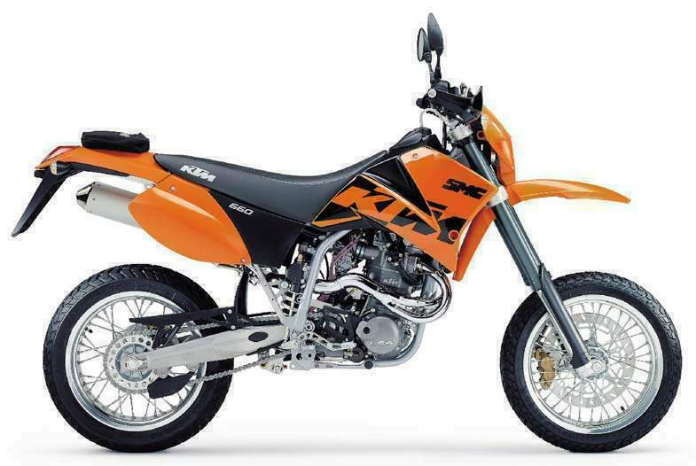 Мотоцикл KTM 660 SMC 2003 фото