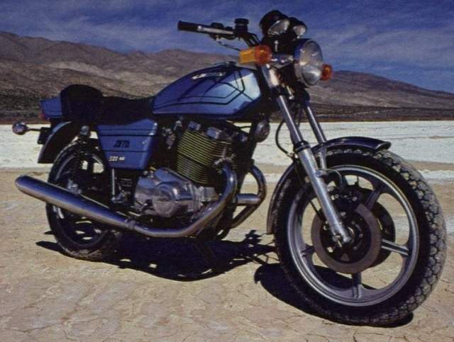 Мотоцикл Laverda 500 Zeta 1978