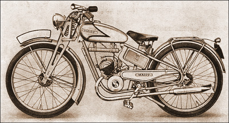 Мотоцикл Maico F100 Piccolo / Derby 1934