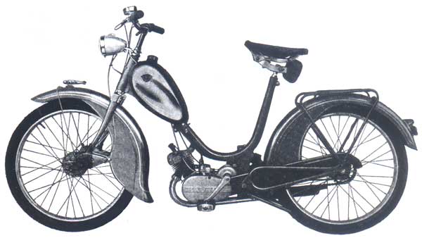 Мотоцикл Maico Wiesel 1955