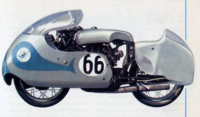 Мотоцикл Mondial 250 Bialbero GP 1957