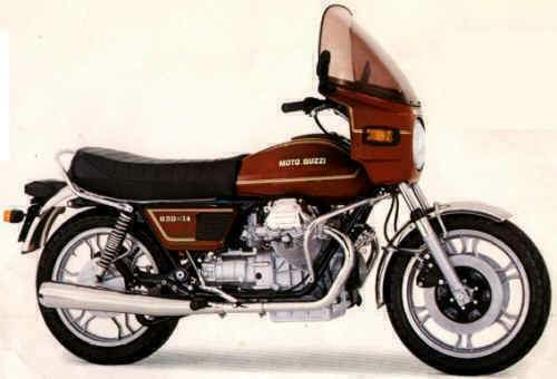 Мотоцикл Moto Guzzi 850T4 1980 фото