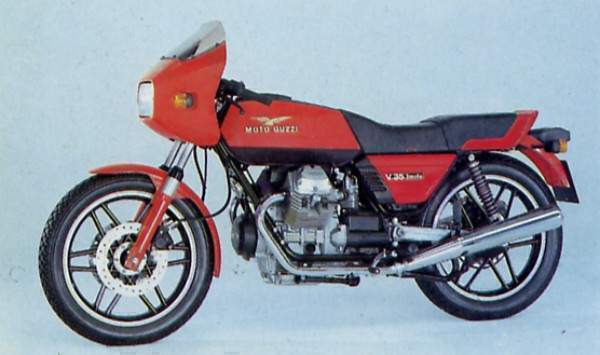 Мотоцикл Moto Guzzi V 35 Imola 1979 фото