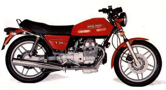 Мотоцикл Moto Guzzi V 35II  1981 фото