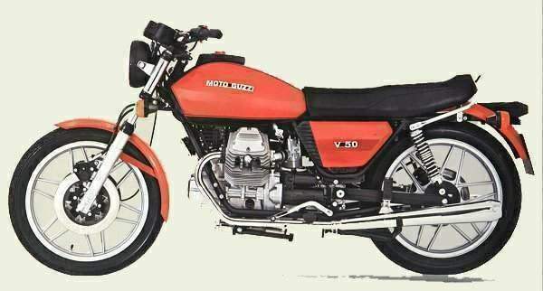 Мотоцикл Moto Guzzi V50 1977