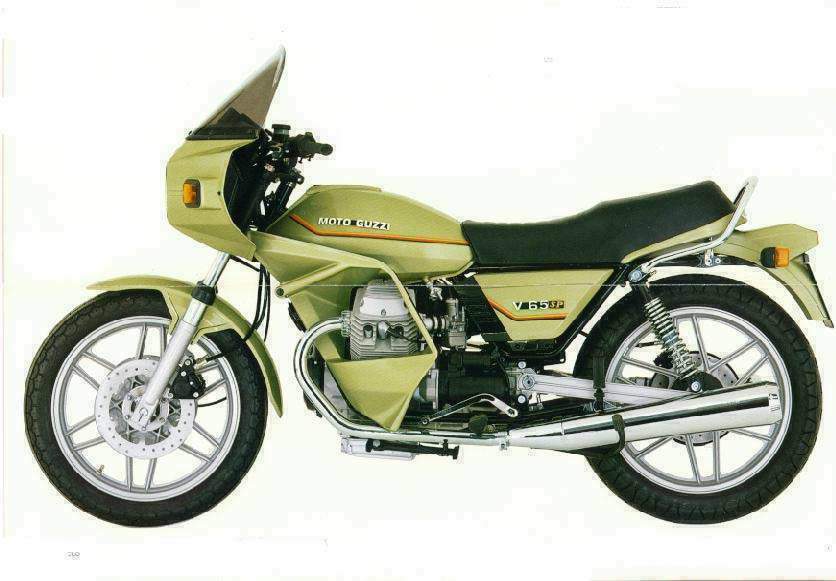 Мотоцикл Moto Guzzi V 65SP 1981
