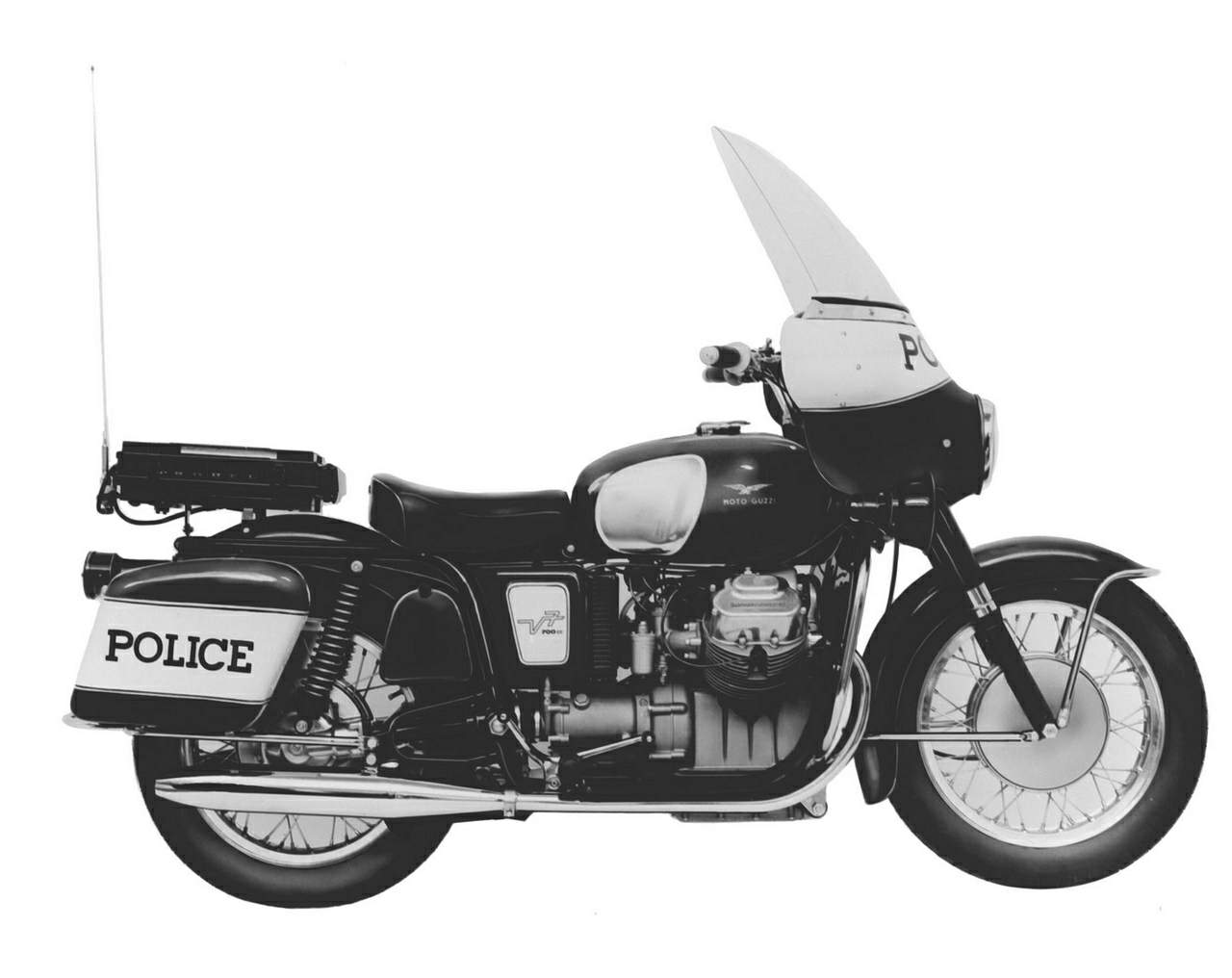 Мотоцикл Moto Guzzi V 7 750 Polizia 1968