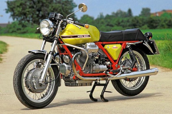 Мотоцикл Moto Guzzi V-7 Sport Verde Legnano 1971