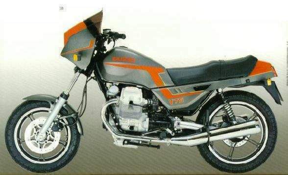 Мотоцикл Moto Guzzi V 75 1985