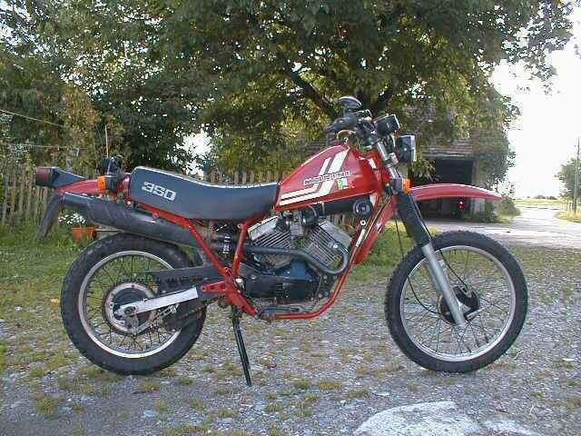 Мотоцикл Moto Morini 350 X1 Kanguro 1982