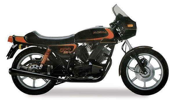 Мотоцикл Moto Morini 500 Sei-V Sport 1980