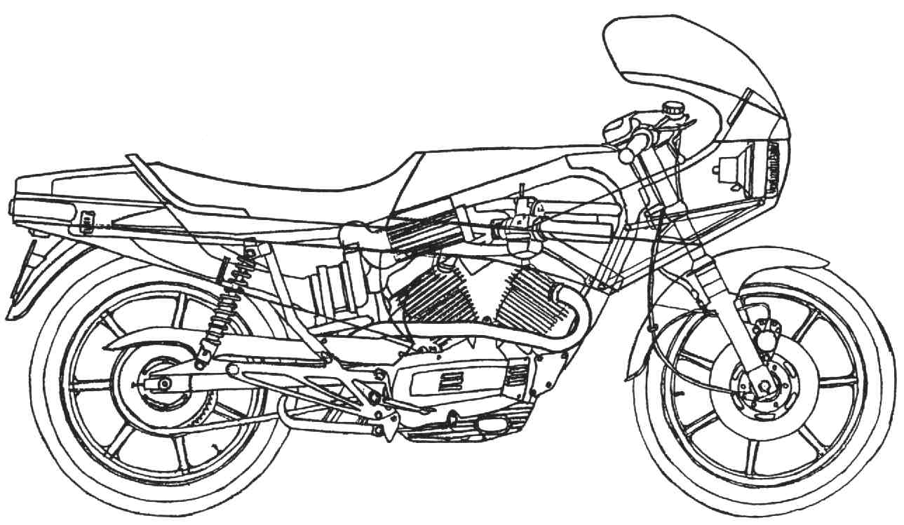 Мотоцикл Moto Morini 500 Turbo 1981 фото