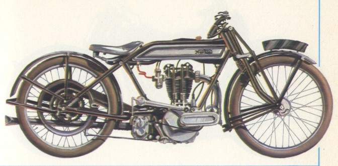 Мотоцикл Norton 500 Model 18 1924