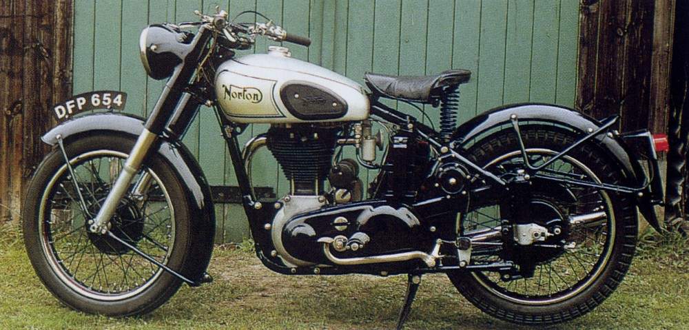 Мотоцикл Norton 500 Model 18 1947 фото