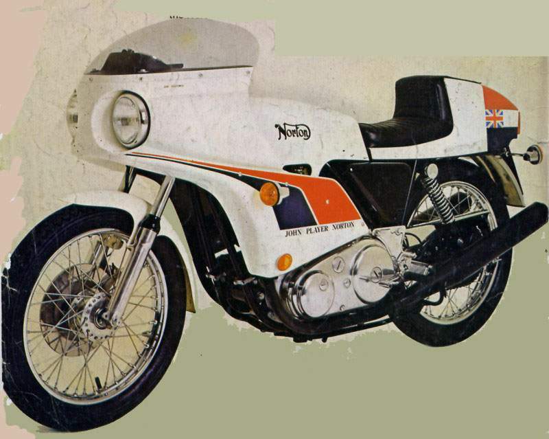 Мотоцикл Norton Commando 850 JPS 1974