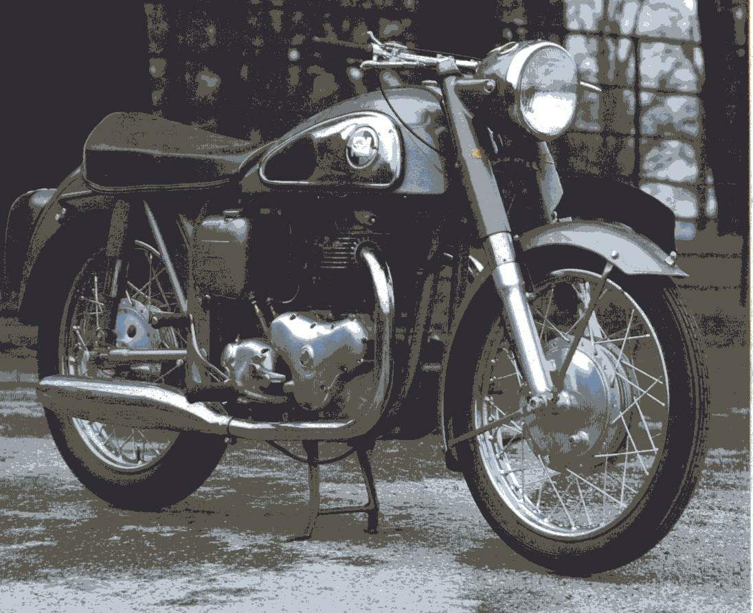 Мотоцикл Norton Dominator 99SS 1961