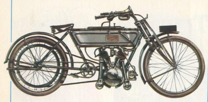 Мотоцикл Norton Twin 1907 фото