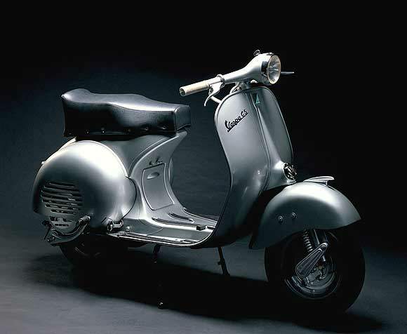 Мотоцикл Piaggio Vespa Model History 1946 фото