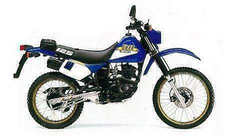 Мотоцикл Suzuki DR 125S 1991
