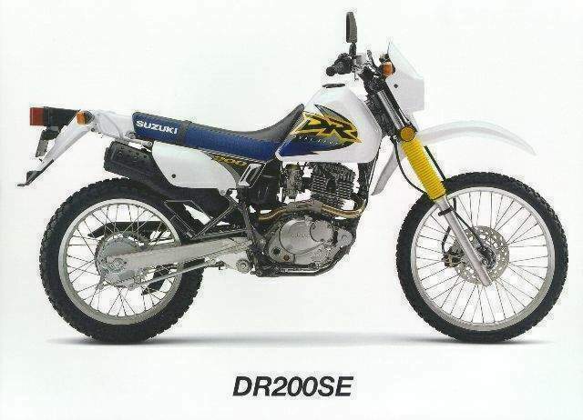 Фотография мотоцикла Suzuki DR 200SE 1996