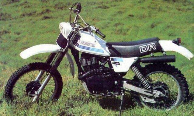 Мотоцикл Suzuki DR 400S 1980 фото