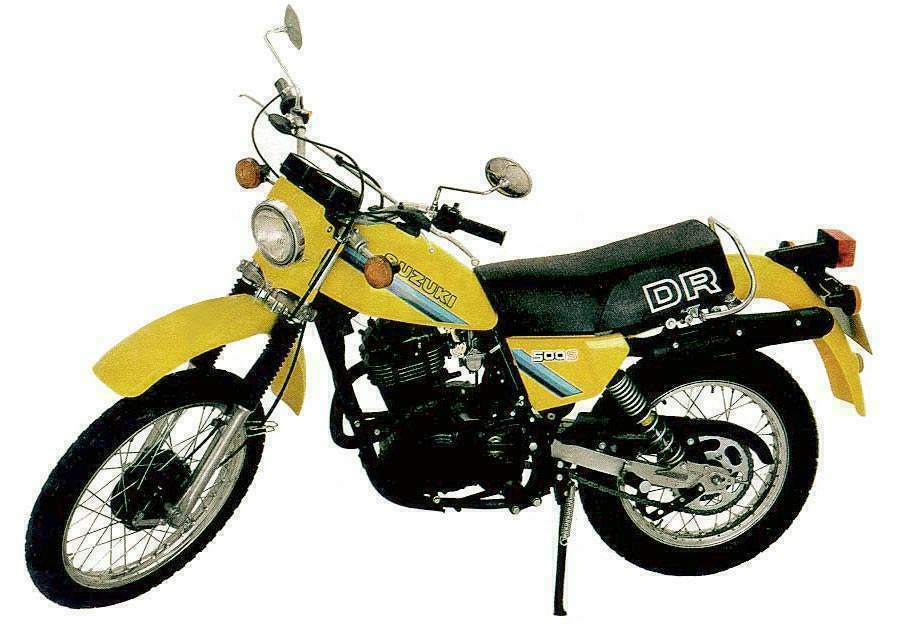 Мотоцикл Suzuki DR 500S 1982