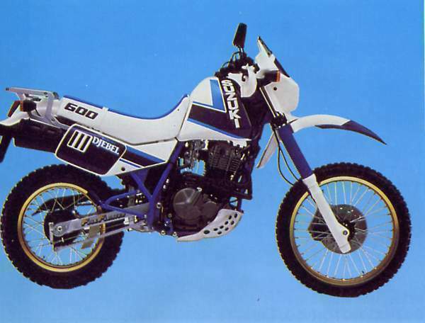 Мотоцикл Suzuki DR 600R Dakar 1986 фото