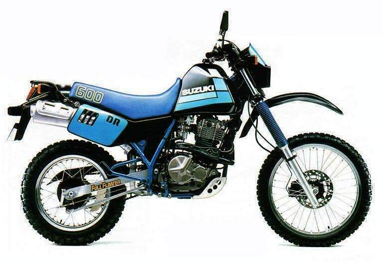 Фотография мотоцикла Suzuki DR 600S 1985