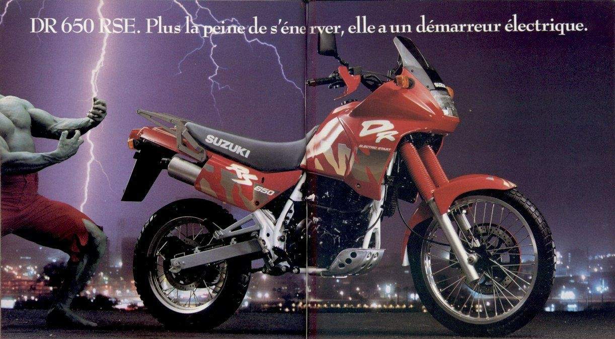 Мотоцикл Suzuki DR 650RSE 1991