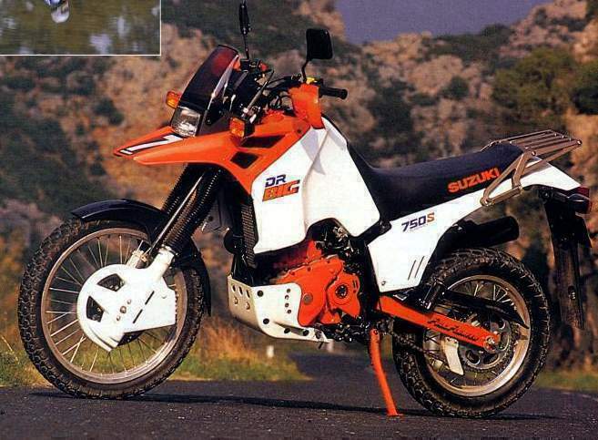 Мотоцикл Suzuki DR 750S Big 1988 фото