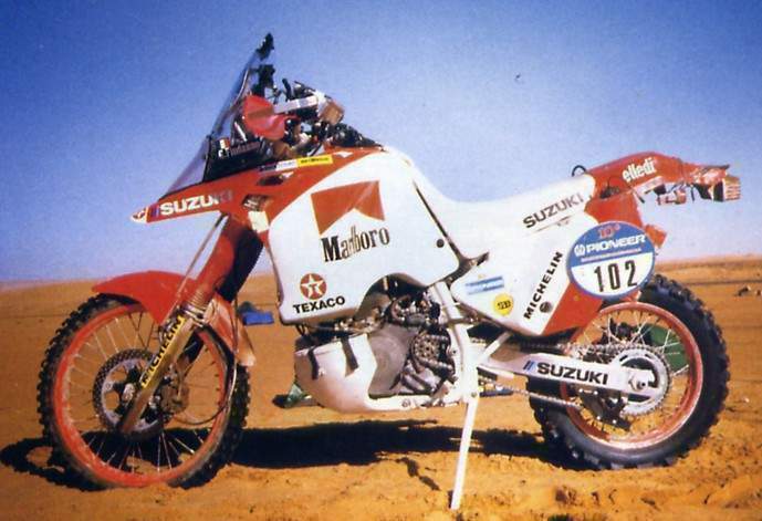 Мотоцикл Suzuki DR-Z 800 Paris-Dakar 1988 фото