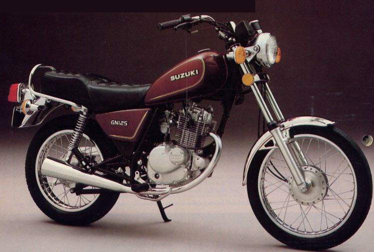 Мотоцикл Suzuki GN 125 1985