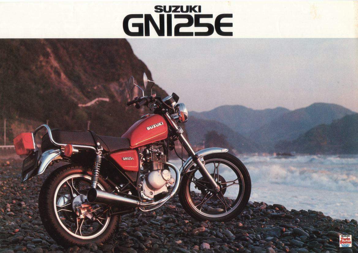 Мотоцикл Suzuki GN 125E 1990 фото