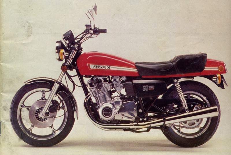 Мотоцикл Suzuki GS 1000E 1978 фото