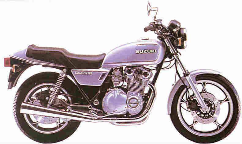 Мотоцикл Suzuki GS 650GT 1981