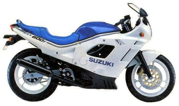 Фотография мотоцикла Suzuki GSX 600F   1988