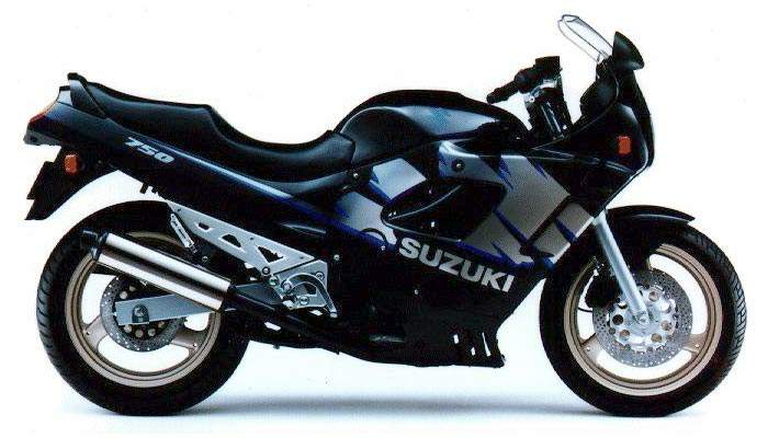 Мотоцикл Suzuki GSX 750F Katana 1993 фото