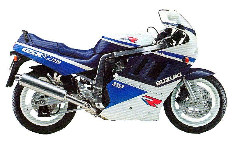 Мотоцикл Suzuki GSX-R 1100K 1989 фото