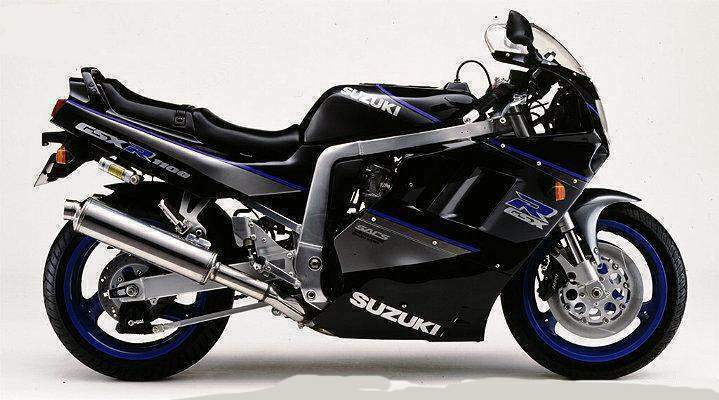Мотоцикл Suzuki GSX-R 1100L 1990 фото