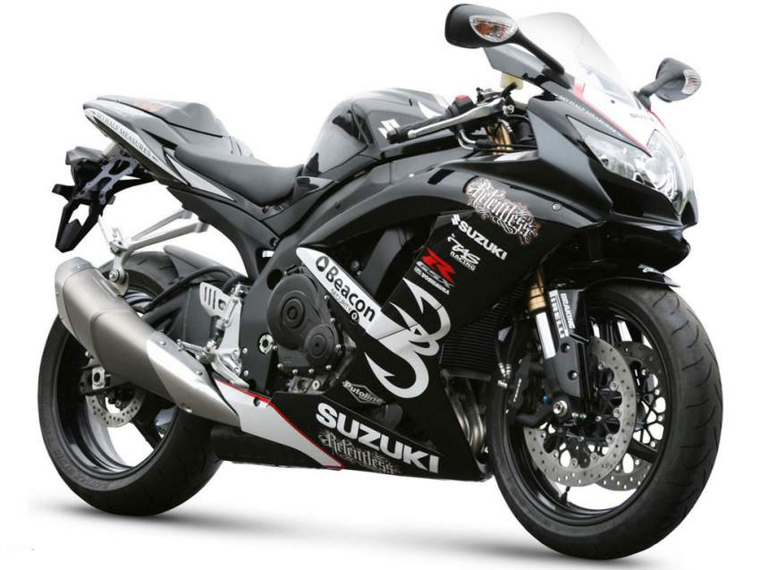 Мотоцикл Suzuki GSX-R 750 Relentless Replicas 2008