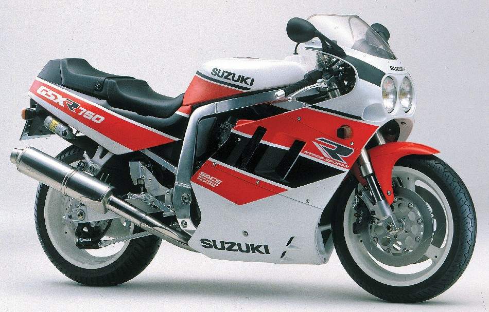 Мотоцикл Suzuki GSX-R 750 1989 фото