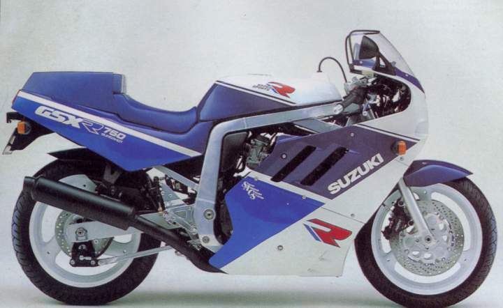 Мотоцикл Suzuki GSX-R 750J Slingshot 1988 фото